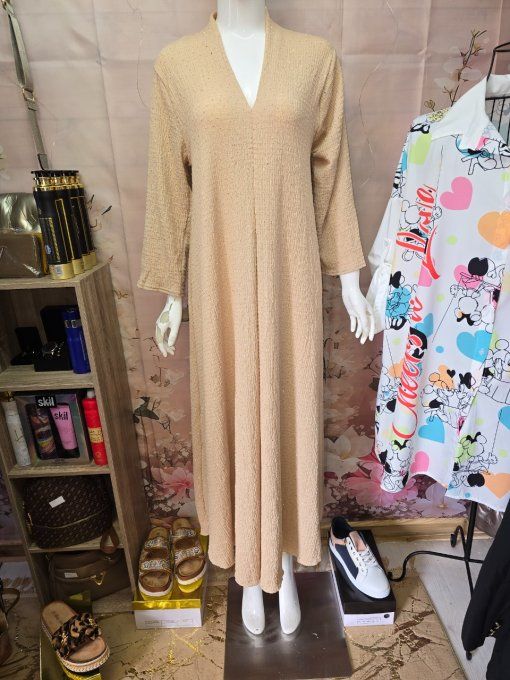 Robe longue brillant