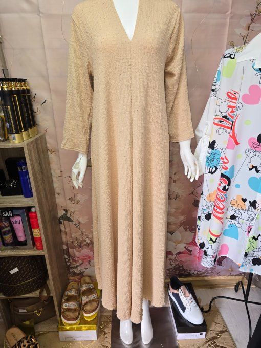 Robe longue brillant