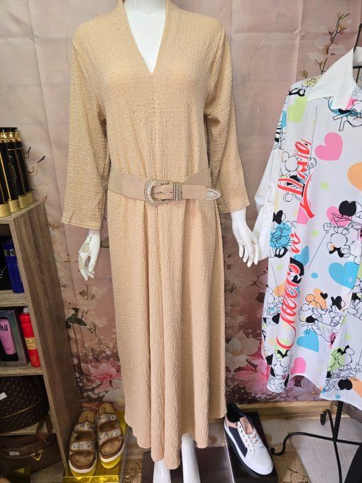 Robe longue brillant