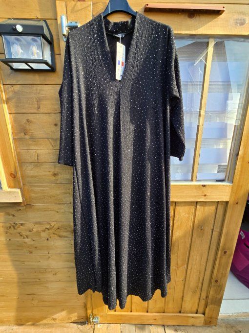 Robe longue brillant