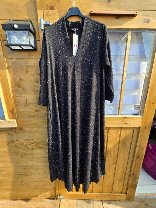 Robe longue brillant
