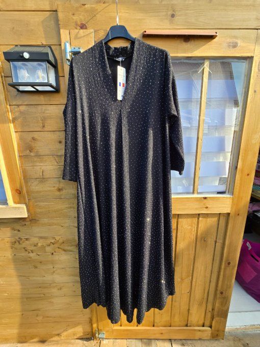 Robe longue brillant