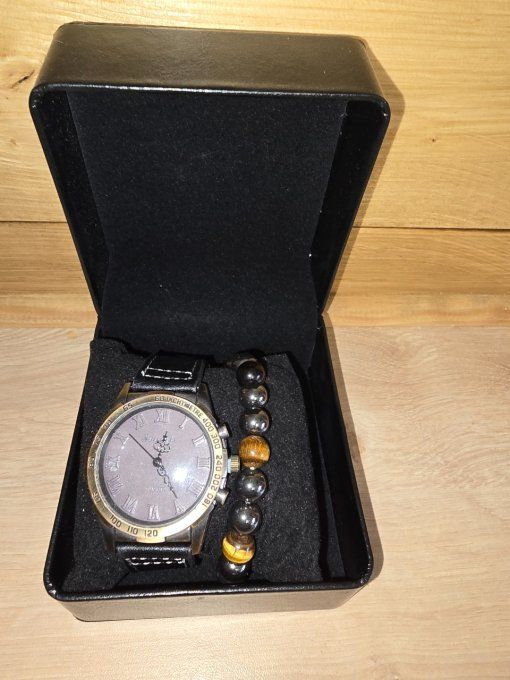 Coffret montre bracelet homme