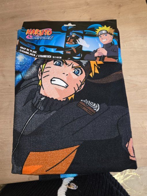 Serviette de bain naruto
