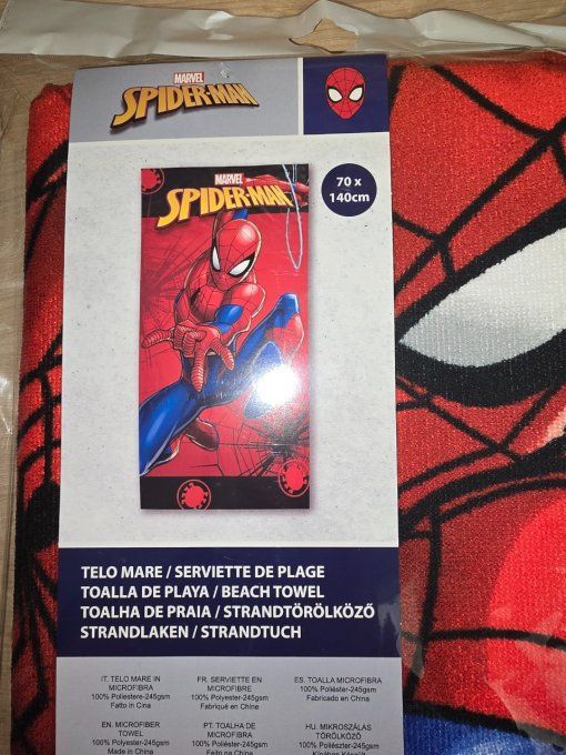 Serviette de bain spider-Man