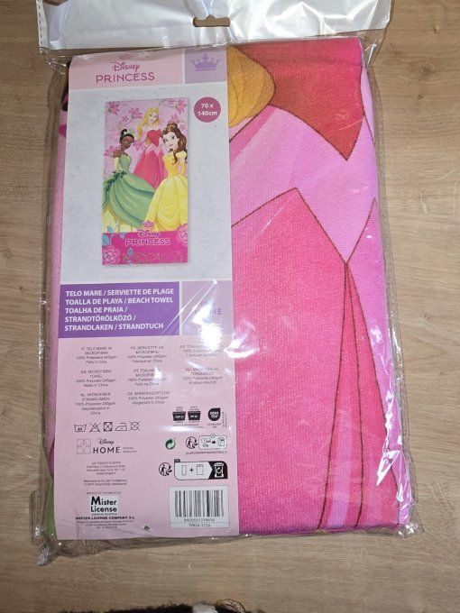 Serviette de bain princesse 